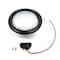 Truck-Lite 40 Series, Incandescent, 1 Bulb, Round Clear, Dome Light, Black Grommet Mount, Pl-2, Stripped 40003-3 - alternate 1